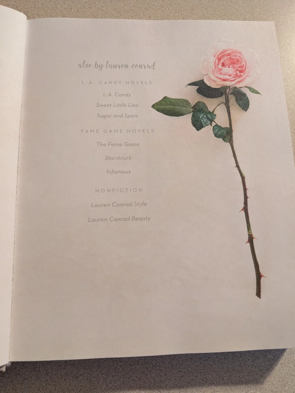 Lauren Conrad Celebrate Hardcover Book - Light Blue & White